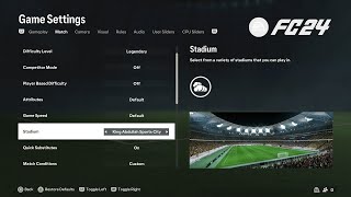 EA Sports FC 24 - ALL STADIUMS IN THE GAME! (PS5)