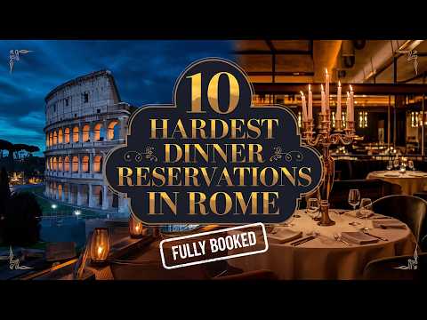 Rome's most exclusive dining spots – How To Get A Table!