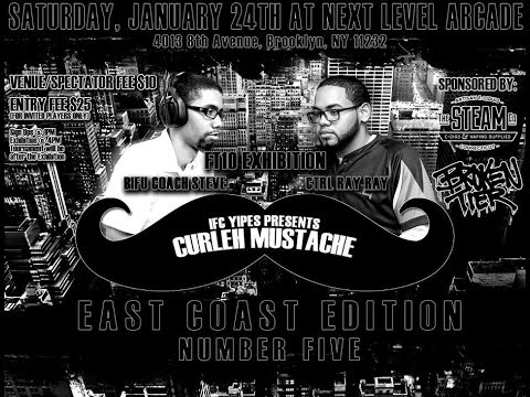 Curleh Mustache East 5 - Exhibition Match FT10 - UMVC3 - BIFU EIF Coach Steve vs CTRL RayRay