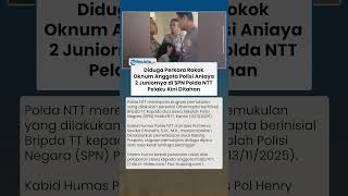 Akibat Hal Sepele! Oknum Anggota Polisi ANIAYA 2 Juniornya di SPN Polda, Diduga Gegara Masalah Rokok