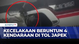 Download lagu Multi-Vehicle Collision on Jakarta-Cikampek Toll Road, 4 Vehicles Involved | SAPA MALAM mp3