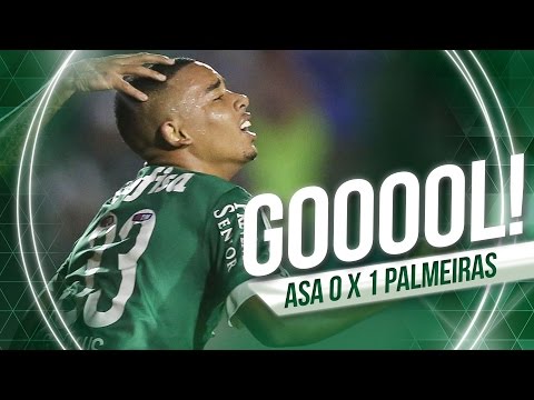 GOL - ASA 0 x 1 Palmeiras - Copa do Brasil 2015