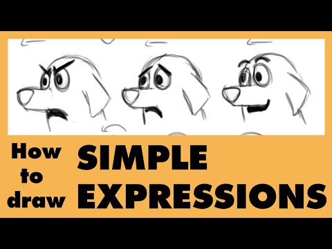 How to draw simple EXPRESSIONS – SKETCHMAN BORIS