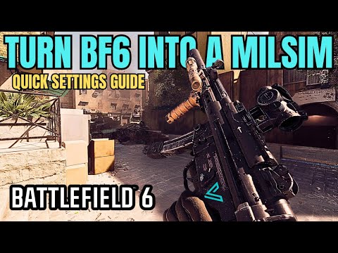 Make Battlefield 6 Feel Like a MILSIM (Quick Settings Guide)
