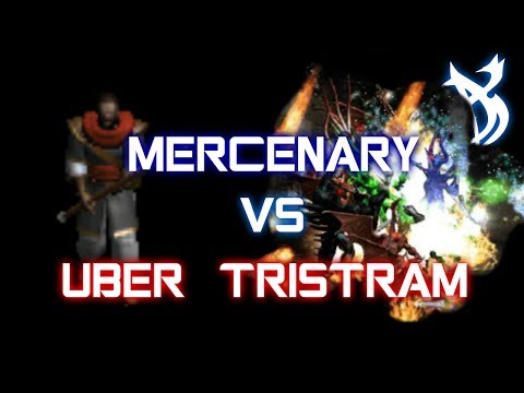 World First Mercenary vs Uber Tristram- Diablo 2