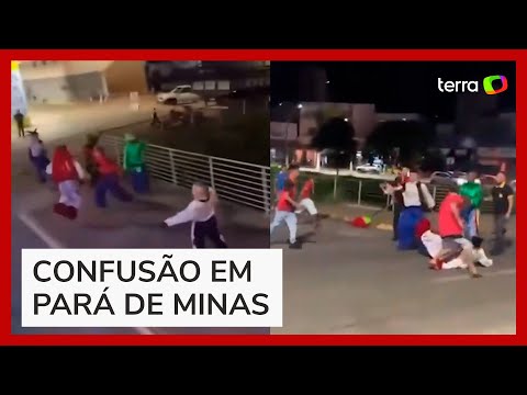 Dois grupos de Carreta Furacão protagonizam briga generalizada em Minas Gerais