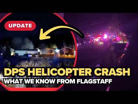 The latest on a deadly helicopter crash and police shooting in Flagstaff