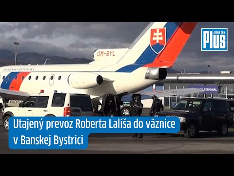 Utajený prevoz Roberta Lališa do väznice v Banskej Bystrici