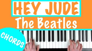 How to play 'HEY JUDE' - The Beatles | Piano - YouTube