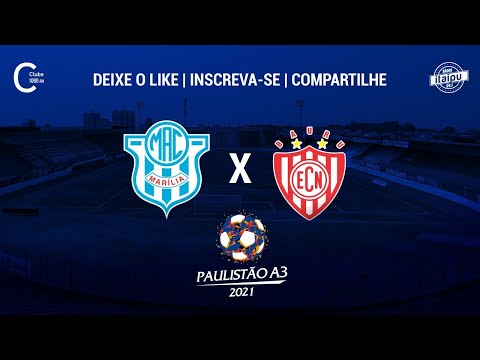 Marília x Noroeste | AO VIVO | 22/05/21 - Paulista A3