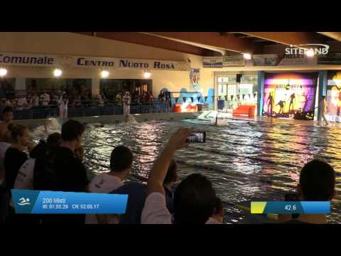 Serie 1 dei 200 Misti  Assoluti Maschi Agonisti - Meeting di Halloween 10Trofeo citta' di Rosa'