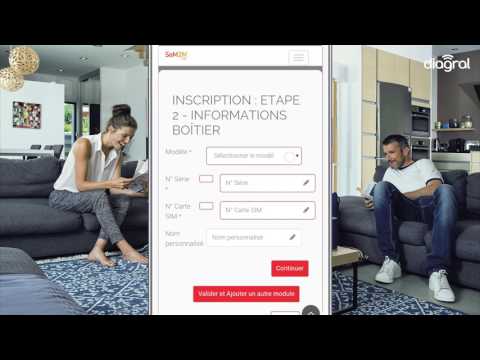 Activer une carte SIM Diagral depuis l'application e-ONE