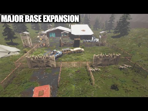 Building Bigger, Building Better for a HUGE BASE | SurrounDead Gameplay | Part 56