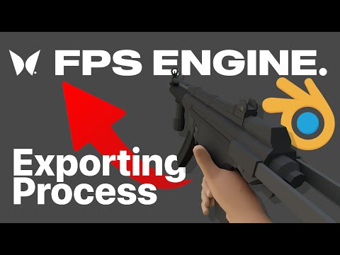 How to Export a Weapon from Blender to FPS Engine