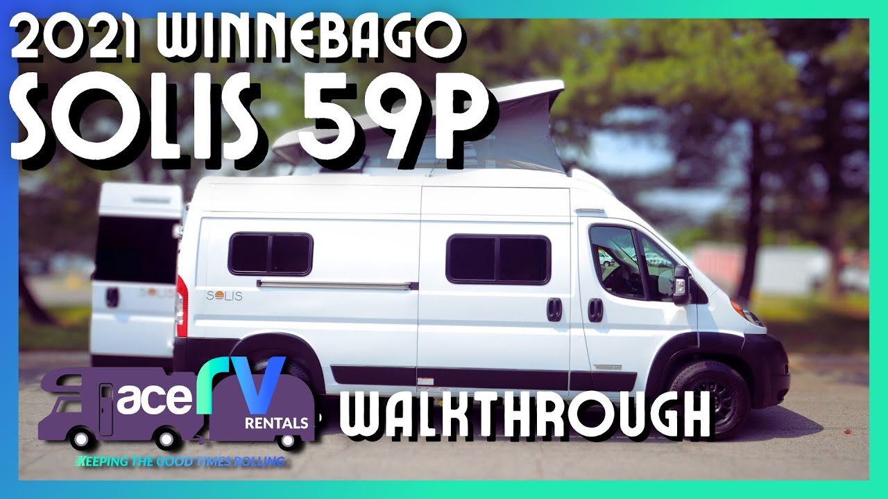 2021 Winnebago Solis Camper Van Rental in Salt Lake City, Utah Walkthrough