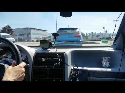 Going for a drive in my Aixam 400.