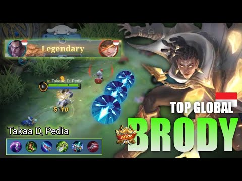 Brody Ore-chemist New Collector Skin ~ Top Global Brody Legendary Bulid Gameplay by Takaa d pedia