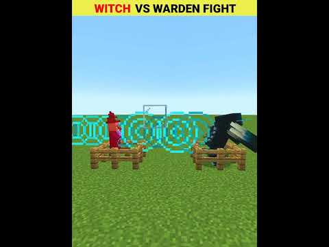 Play Kousik - Minecraft witch vs warden ! 3 warden ak whitch ko mar paya ga | #shorts