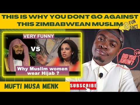 REVERT MUSLIM REACTS to MUFTI MENK VS BRIGITTE GABRIEL - Why Muslims Grow a Beard & Wear Hijab