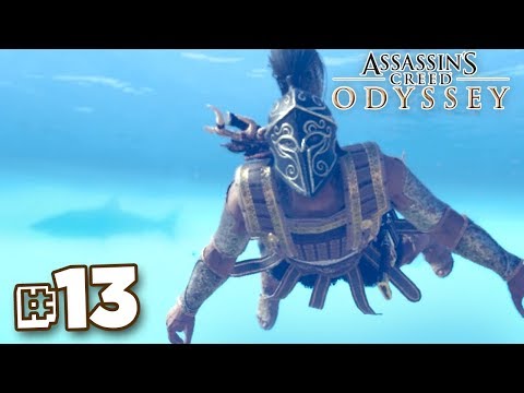 SHARK IN THE SEA!!! - Assassin's Creed Odyssey | Part 13 || FULL PLAYTHROUGH (PS4) HD