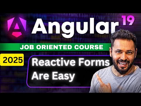 Angular 19 Tutorial 36 Easy Angular Reactive Forms Tutorial