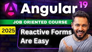 Angular 19 Tutorial #36 Easy Angular Reactive Forms Tutorial