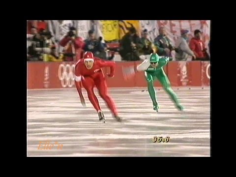 Winter Olympic Games Albertville 1992 - 1500 m Koss (Gold) - Hadschieff