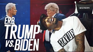 Donald Trump vs Joe Biden. Epic Rap Battles Of History (REACTION!!!)