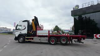 Купить грузовик платформу Volvo FM 450 6x2 EFFER 395/8S Euro 6 Crane Winch - Изображение 4 | Autoline EE Грузовик платформа Volvo FM 450 6x2 EFFER 395/8S Euro 6 Crane Winch | Изображение 4 - Autoline