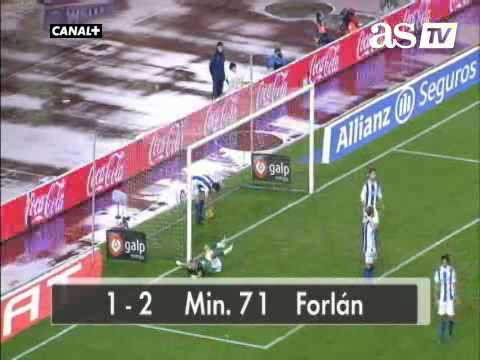 REAL SOCIEDAD 2 ATLETICO MADRID 4 / JORNADA 12 TEMP. 10/11