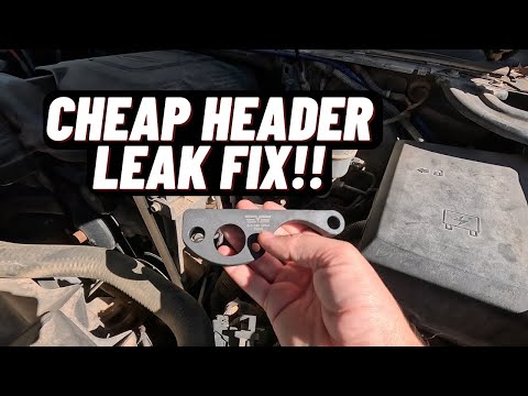 2013 Tahoe exhaust leak fix with Dorman 917-142 clamp