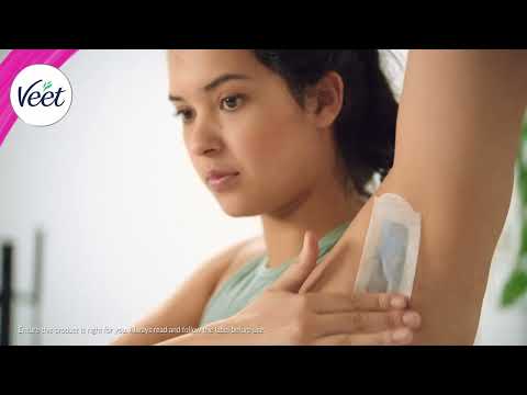 How to use Veet cold wax strips at home