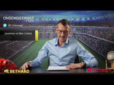 Speltips: Juventus - Manchester United & Viktoria Plzen - Real Madrid 7/11