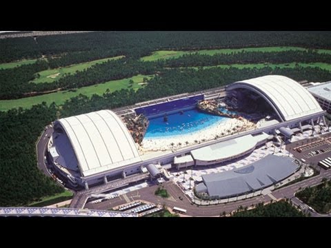 Artificial Sea Beach in Japan