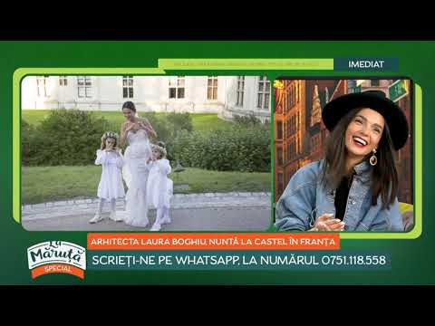 Arhitecta Laura Boghiu, nuntă la castel &icirc;n Franța
