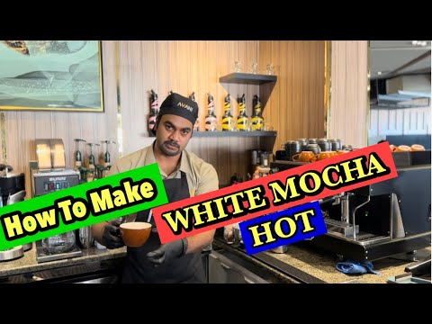 HOW TO MAKE WHITE MOCHA HOT STEP BY STEP ☕️|| HOT WHITE MOCHA FULL RECEPIE #whitemochahot #barista