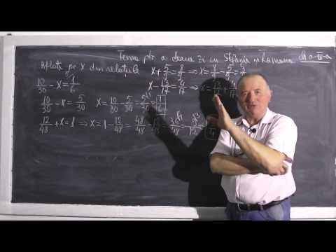 1/2 Lectia 413 - Compararea a doua fractii - Probleme cu fractii - Tema la matematica - Clasa 4