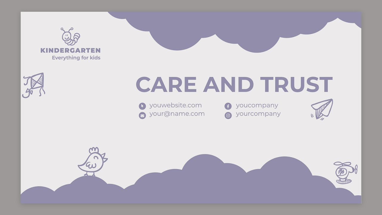 Kindergarten PowerPoint Presentation Template