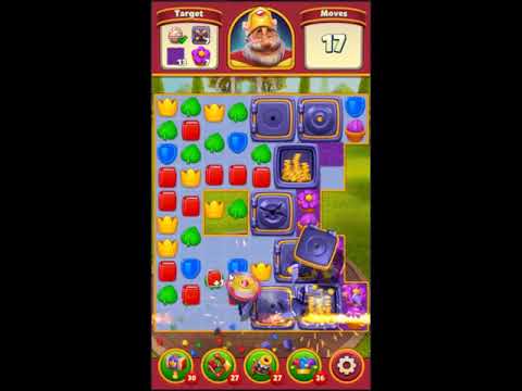 Royal Match Level 485 - NO BOOSTERS GAMEPLAY 👑 | SKILLGAMING ✔️