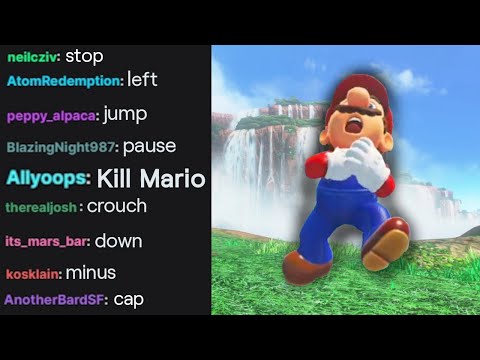 Can twitch chat stop me from beating Mario Odyssey?