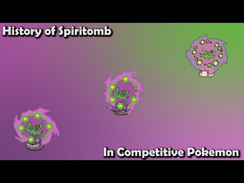 How GOOD was Spiritomb ACTUALLY? - History of Spiritomb in Competitive Pokemon (Gens 4-7)