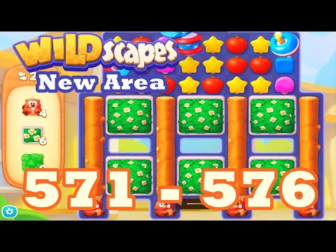Wildscapes: New Acres Level 571 - 576 HD | 3 match | android | 572 | 573 | 574 | 575 |【GameGo Game】