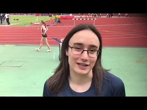 Alyson Bell chats about new Scottish U20 Record at 100m at the Loughborough International