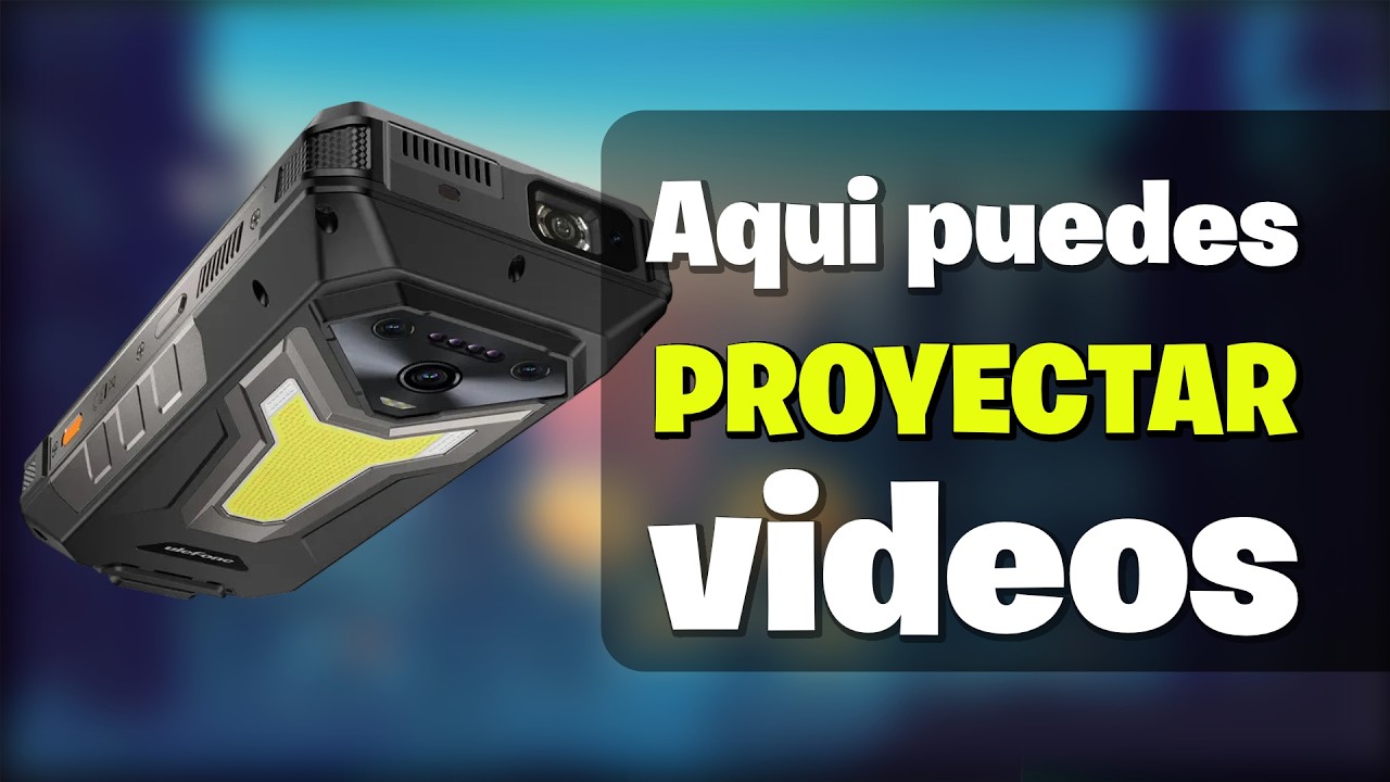 Este teléfono tiene un proyector !!! Ulefone Armor 34 Pro #ruggedphone #ulefone @Ulefone
