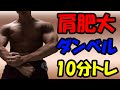 でかくなりたいならこれをやれ! 肩トレ編♪