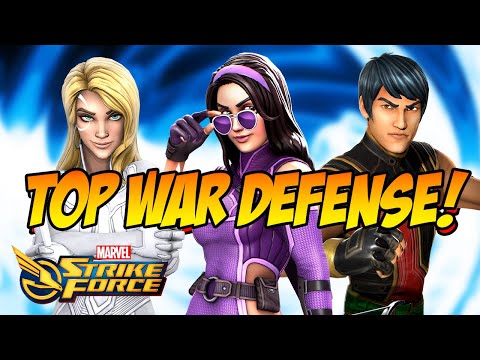 Best War Defense Teams in Marvel Strike Force - March 2022