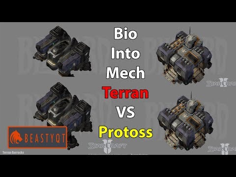 StarCraft 2: BIO Opener Into MECH - Terran VS Protoss?!