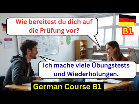 Want Fluent German Conversation? 100 Essential Q&As for B1 Learners