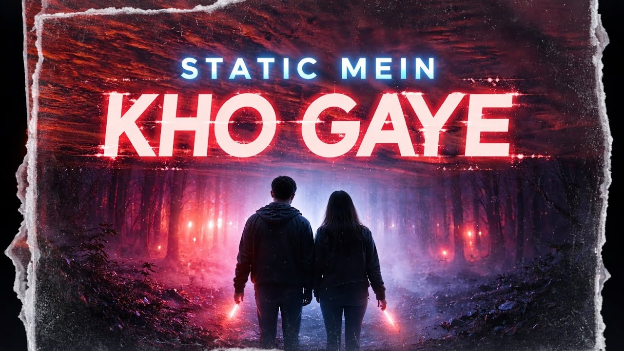 Static Mein Kho Gaye 🌌 Official Video | Stranger Things Style | Hindi English Song