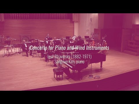 BW Symphonic Wind Ensemble - Stravinsky's Concerto for Piano and Wind Instruments